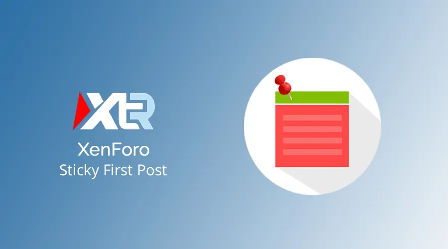 [XTR] Sticky First Post - İlk Mesajı Sabitle