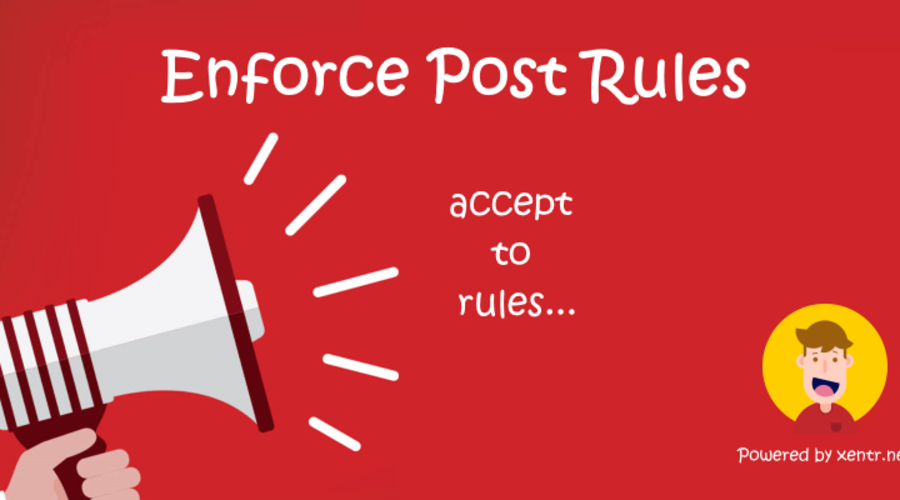 [XTR] Enforce Post Rules